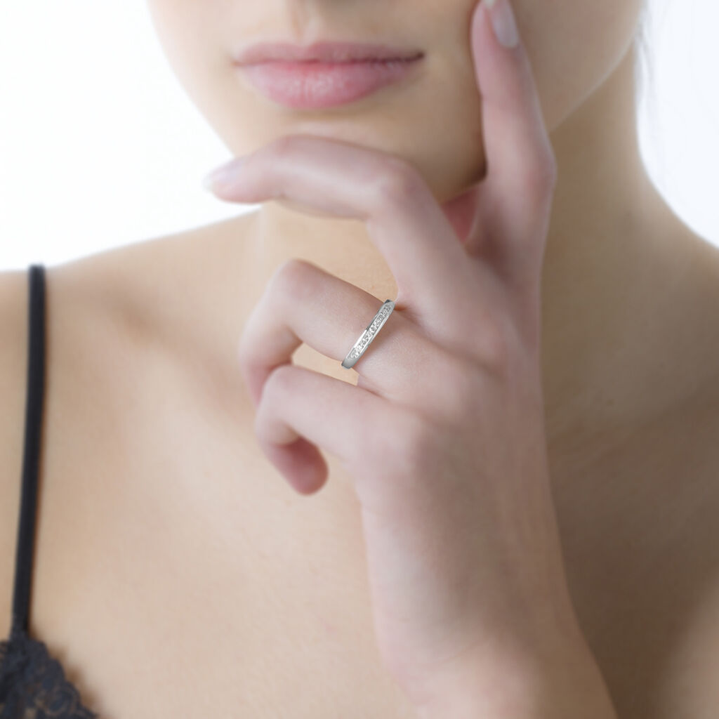 Alliance Giulia Or Blanc Diamant