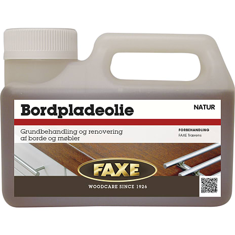 FAXE bordpladeolie 0,5 liter - natur