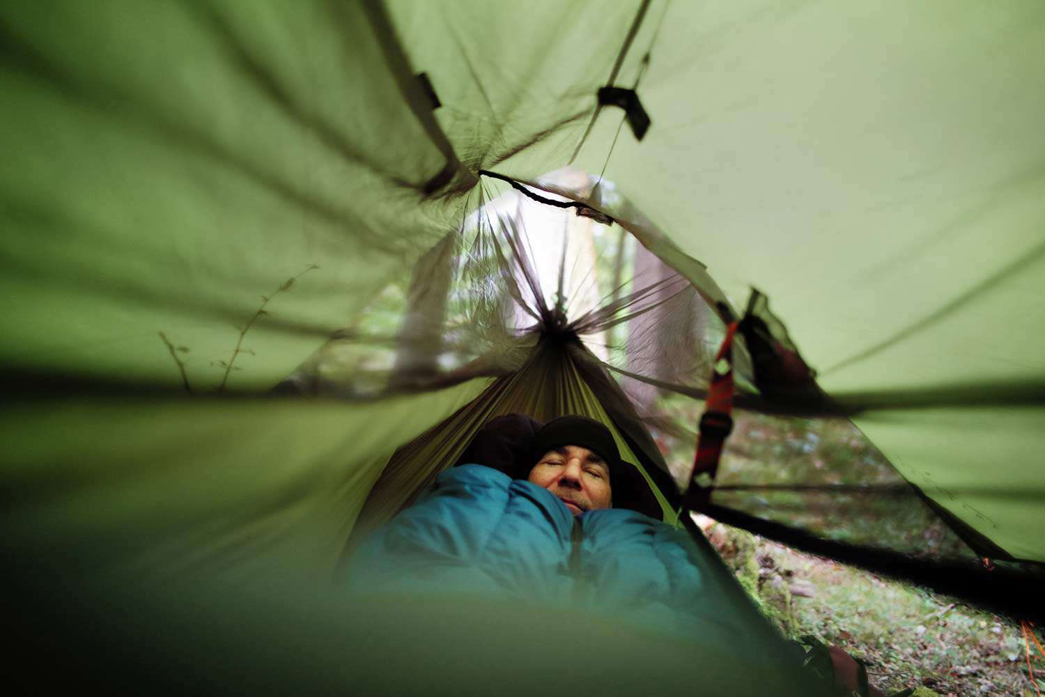 Amazonas Traveller Tarp Regendach  für Hängematte grün