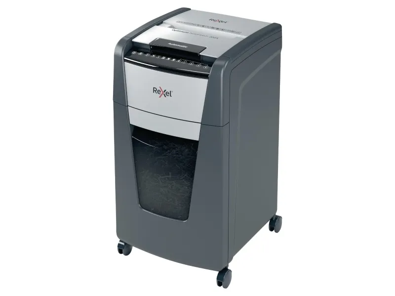 Makulator Rexel Optimum AutoFeed  300X krydsmakulering 4x25 mm (P-4)