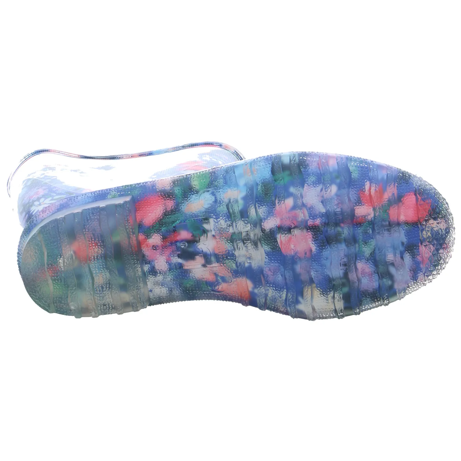 Damen-Gummistiefel Blau Synthetik