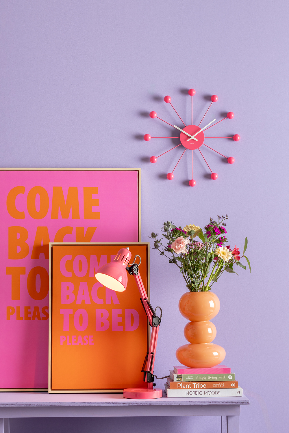 Table lamp Funky Hobby bright pink