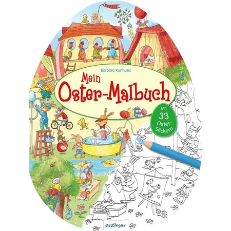 ars Edition Mein Oster Malbuch