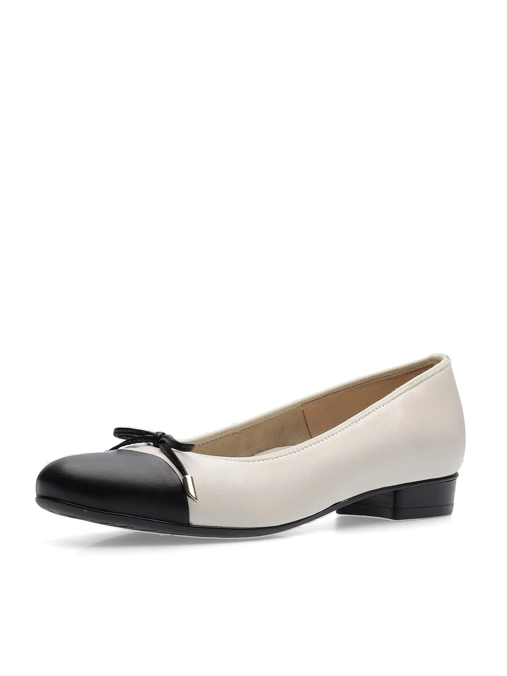 Ballerina Bari schwarz cream