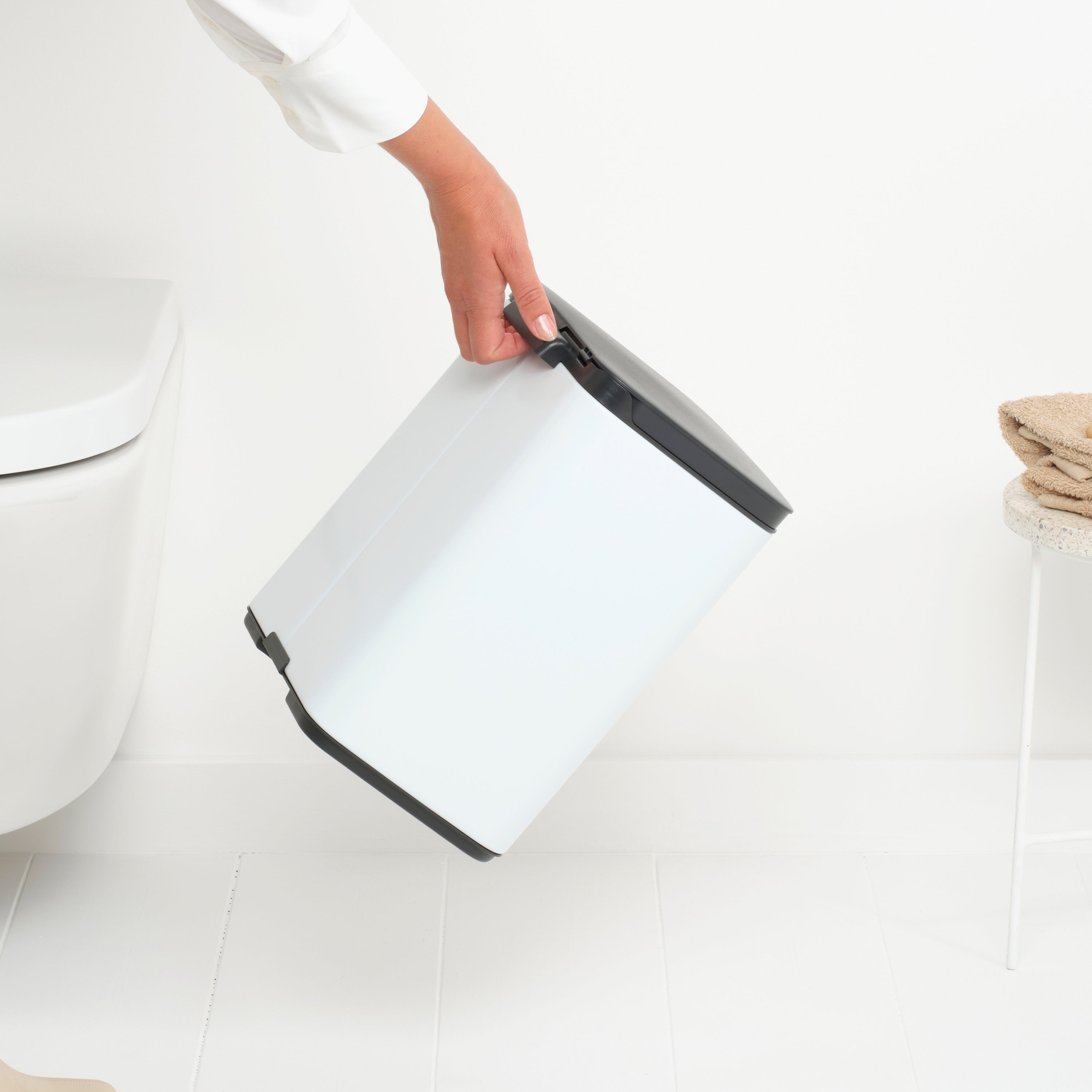 Brabantia Bo Afvalemmer 7 L - White