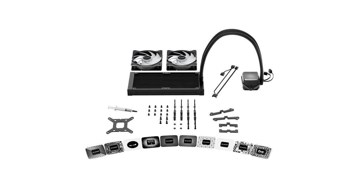 be quiet!Pure Loop 3 LX 240mm waterkoeling  (Zwart, PWM, RGB)