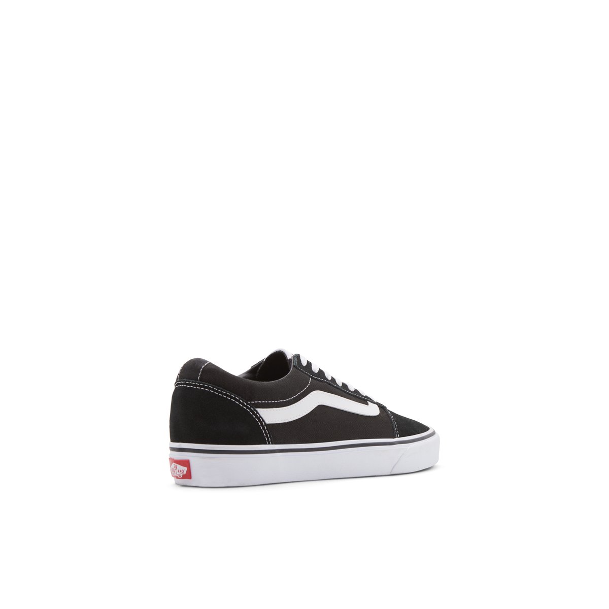 VANS-Ward-m-Baskets de skate - Talon plat - Noir/Blanc