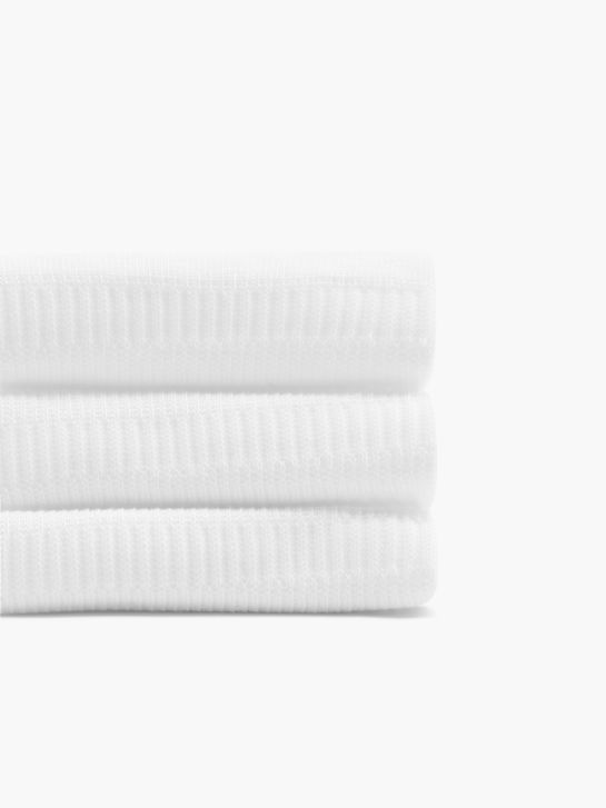 adidas 3 Pack Socken Weiss
