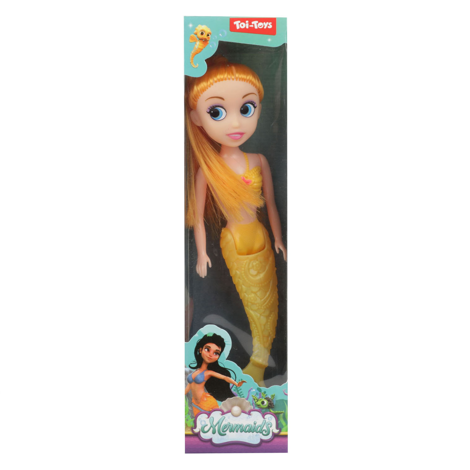 Mermaids Zeemeerminpop met Buigbare Staart, 18cm