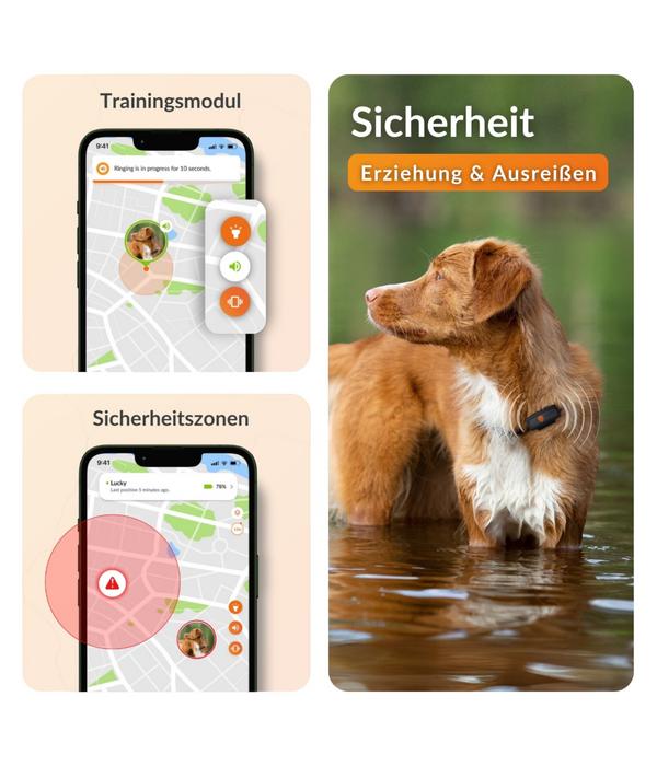 Weenect XS GPS-Tracker für Hunde, ca.
