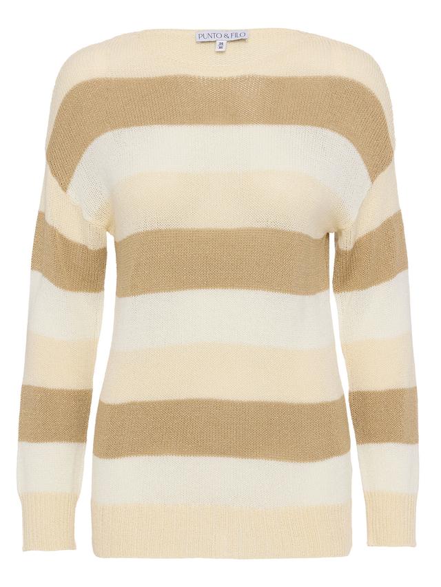 Pullover Bändchengarn