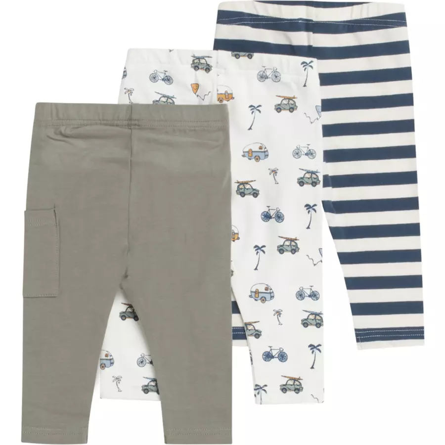 Hust & Claire Leggings 3er Pack Lukas Ivory