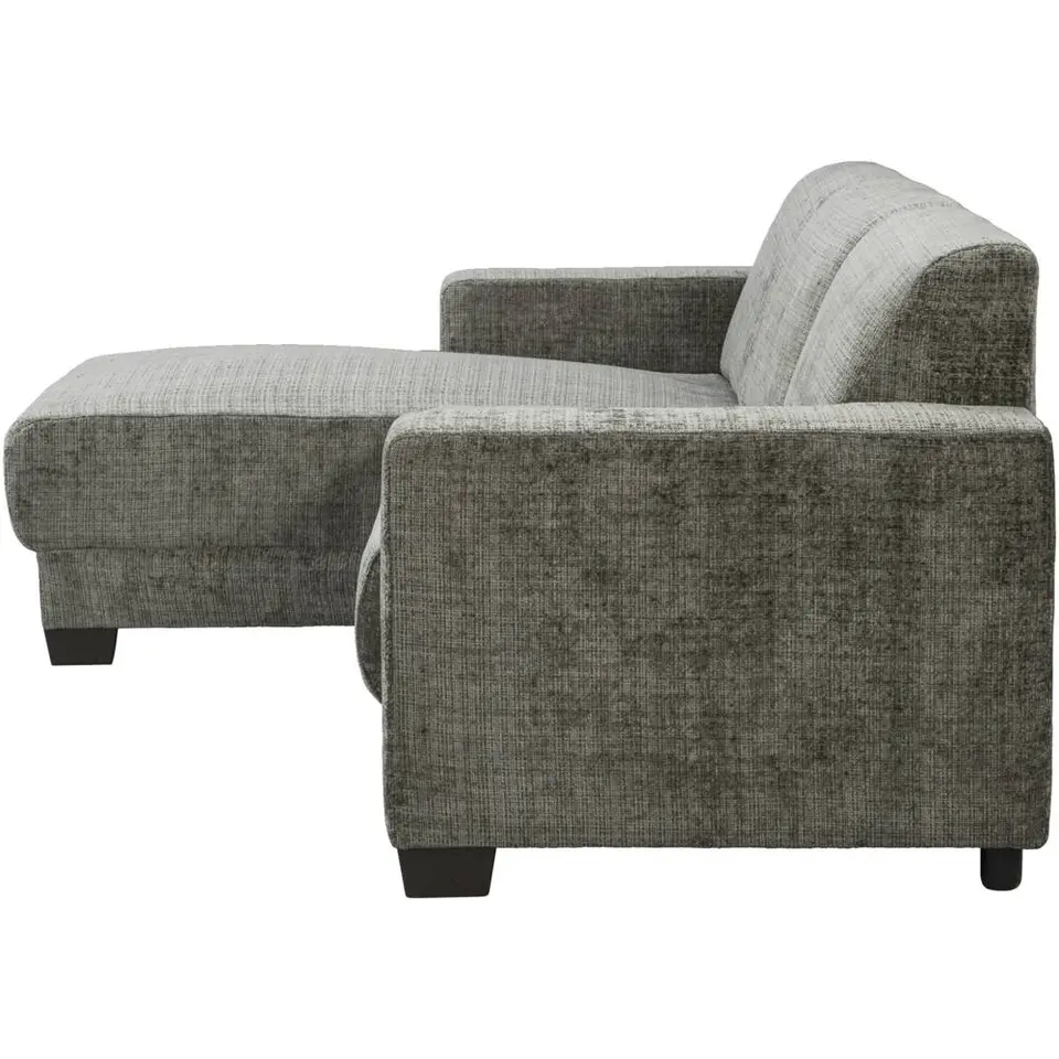 Bank Aberdeen met chaise longue links - Cremona - grijs