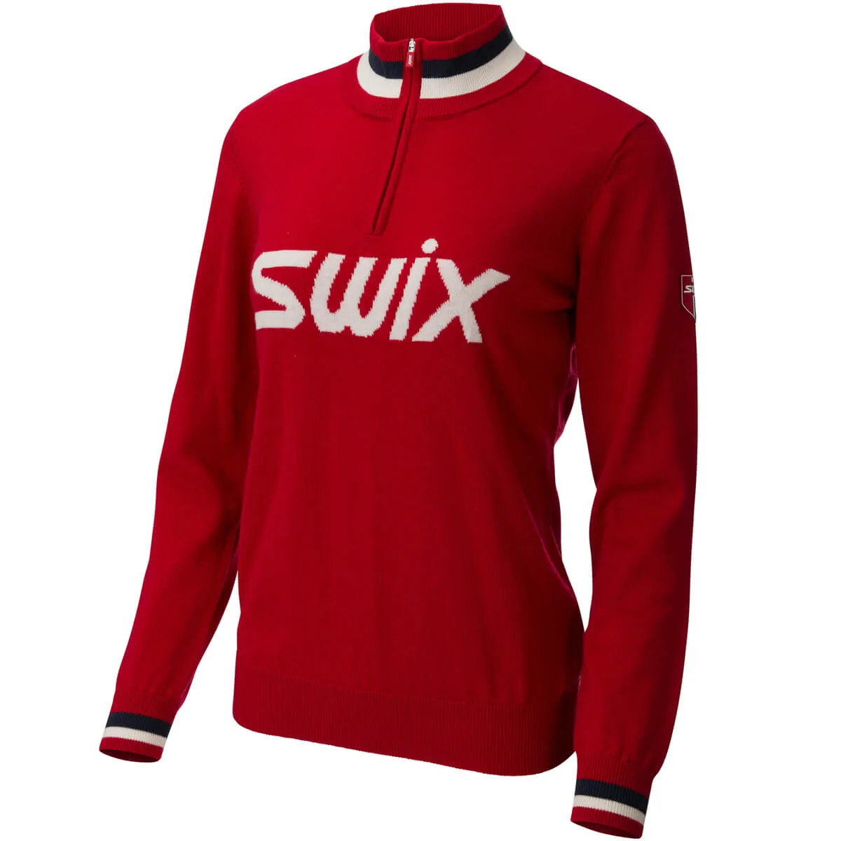 Swix Blizzard Logo Sweater W Swix Red