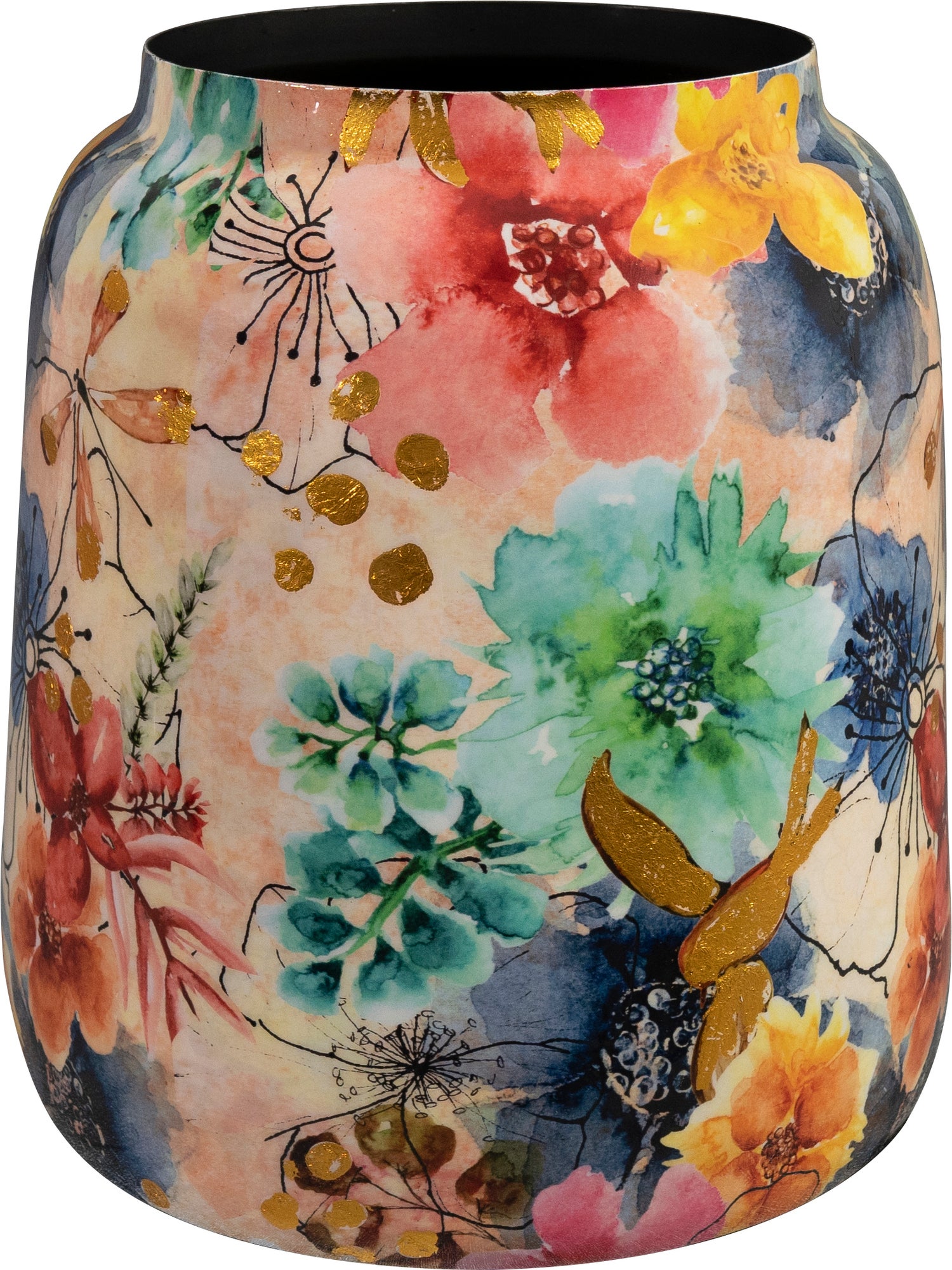 TS bloempot Sparkle Spring multi D 21 H 24 cm