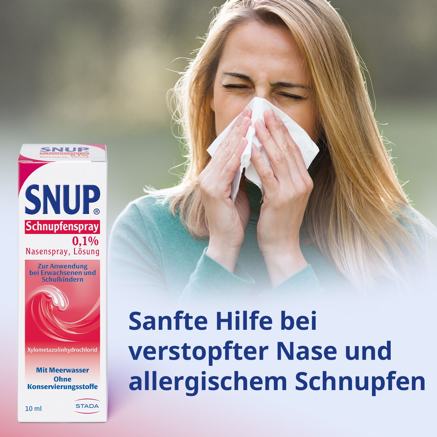 Snup® Nasen- & Schnupfenspray 0.1% mit Meerwasser