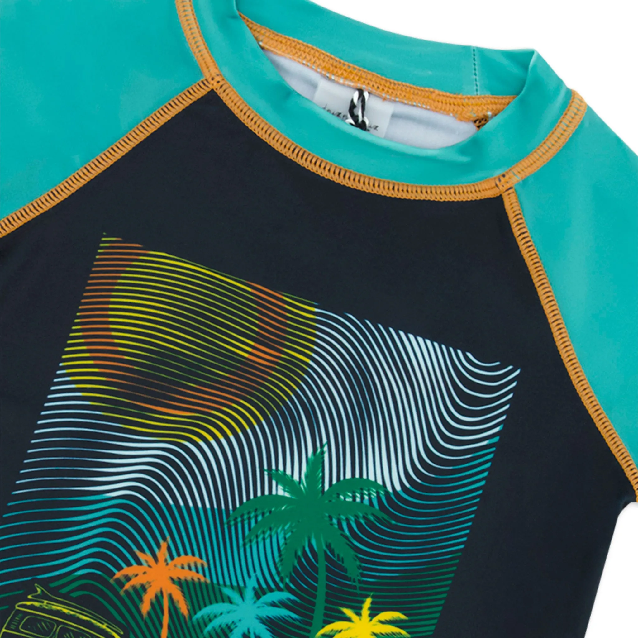 Deux par Deux T-Shirt Maillot Caravane 2-6ans