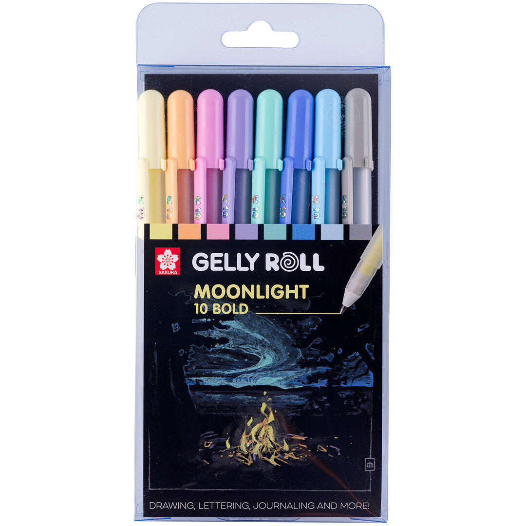 Sakura gelpennen moonlight pastel - 8st