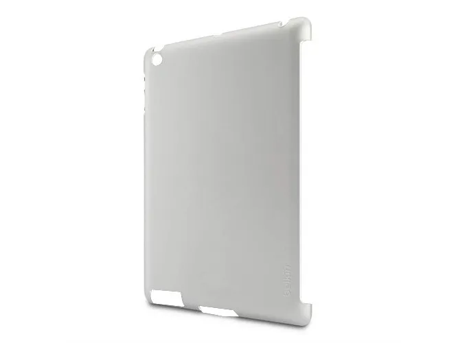 Belkin Snap Shield - Taske til tablet - plastik - klar - for Apple iPad (3. generation) & Ipad 2