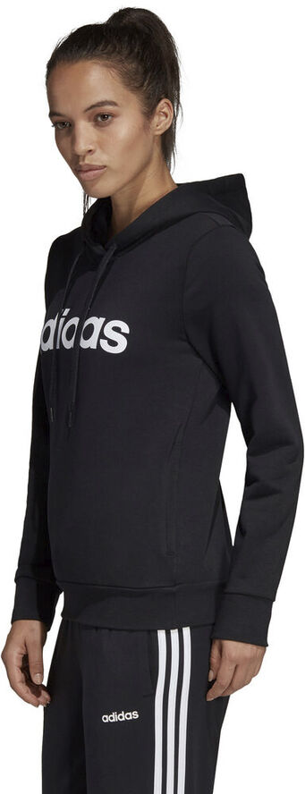 adidas Essentials Linear OH Hoodie Sort