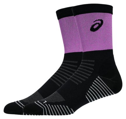 Chaussettes Asics Lite-Show Run Crew Violet/Noir