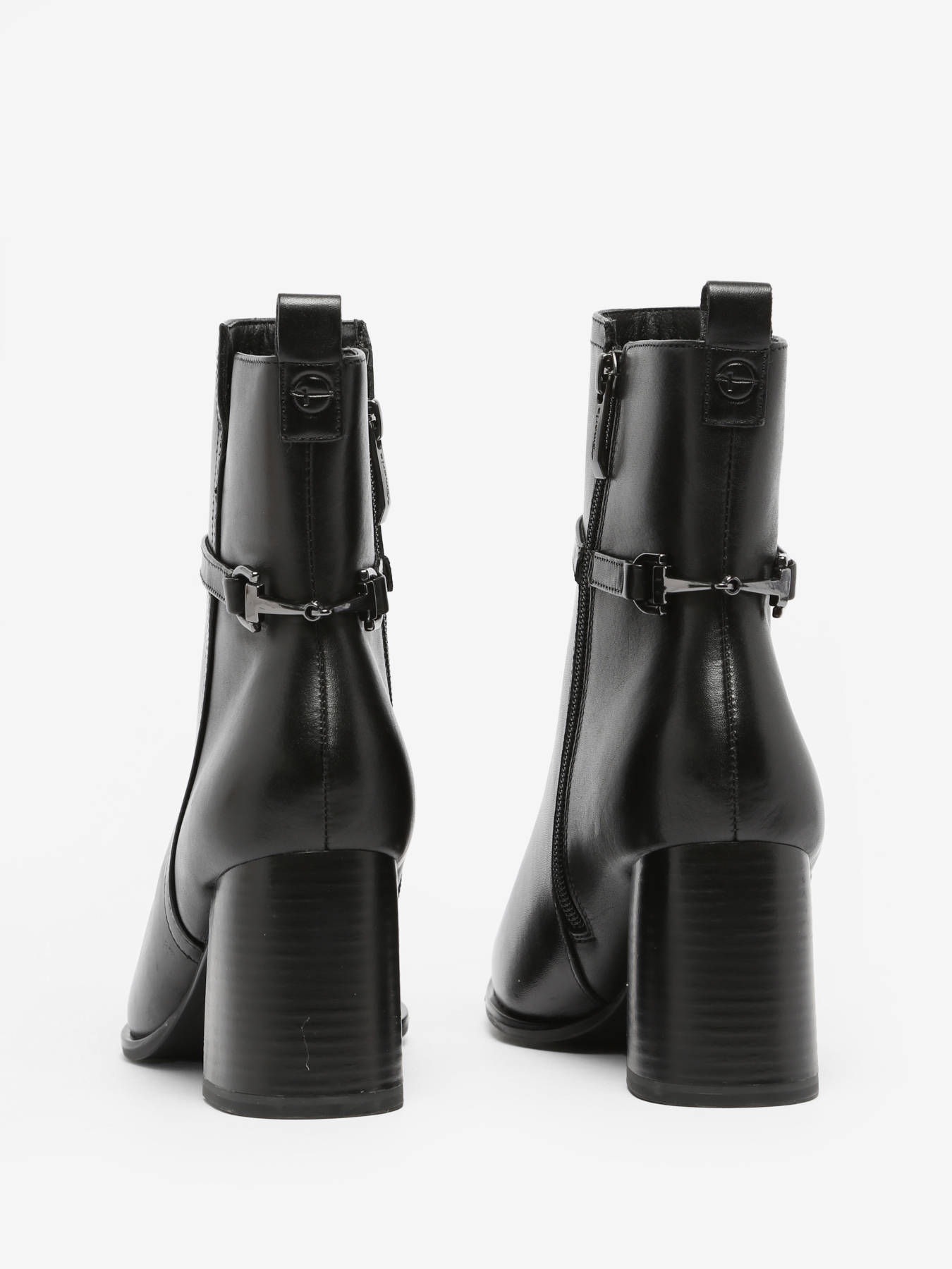 Bottines  talon en cuir TAMARIS