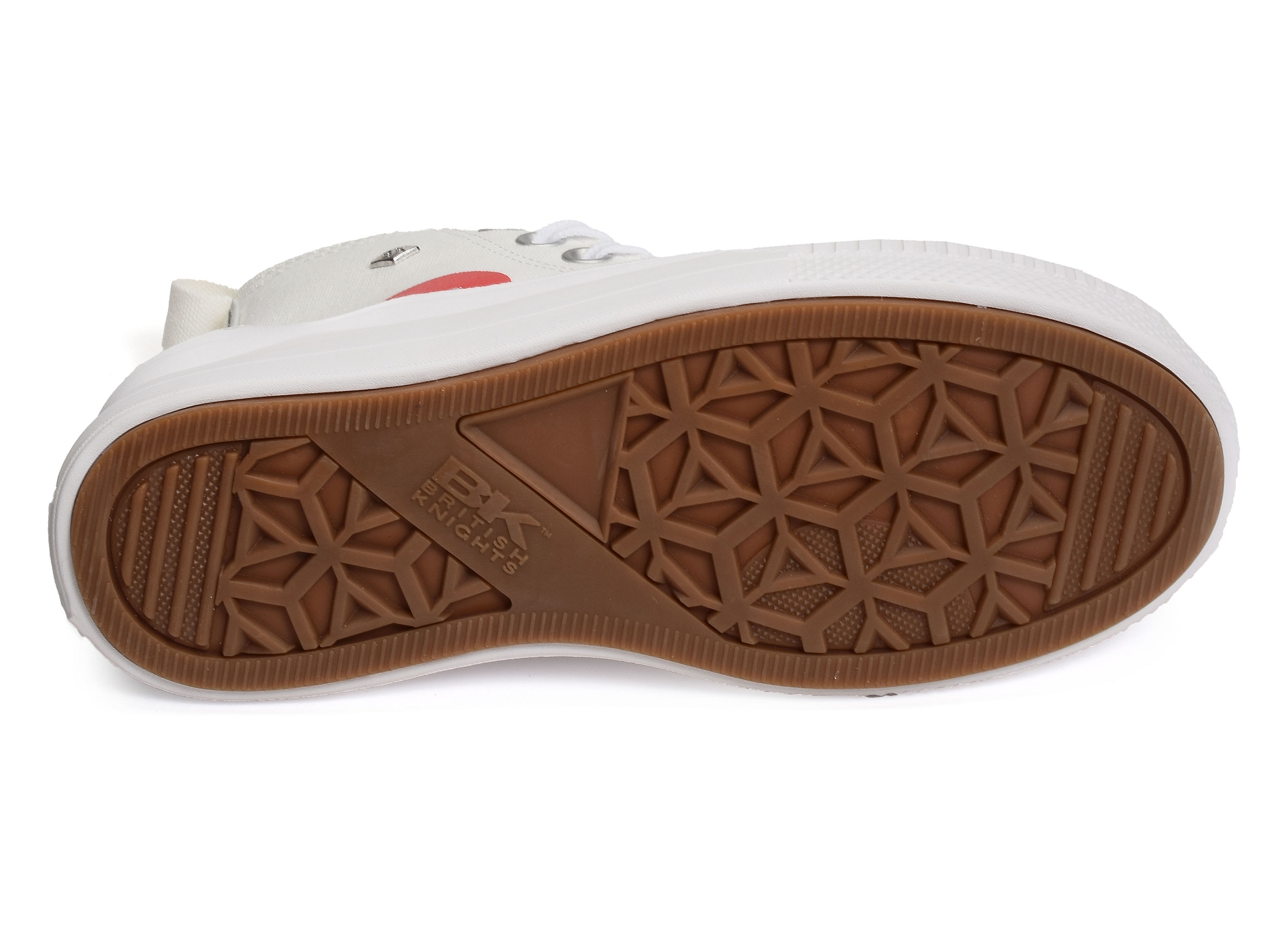 Kaya flow mid 3727 blanc rouge