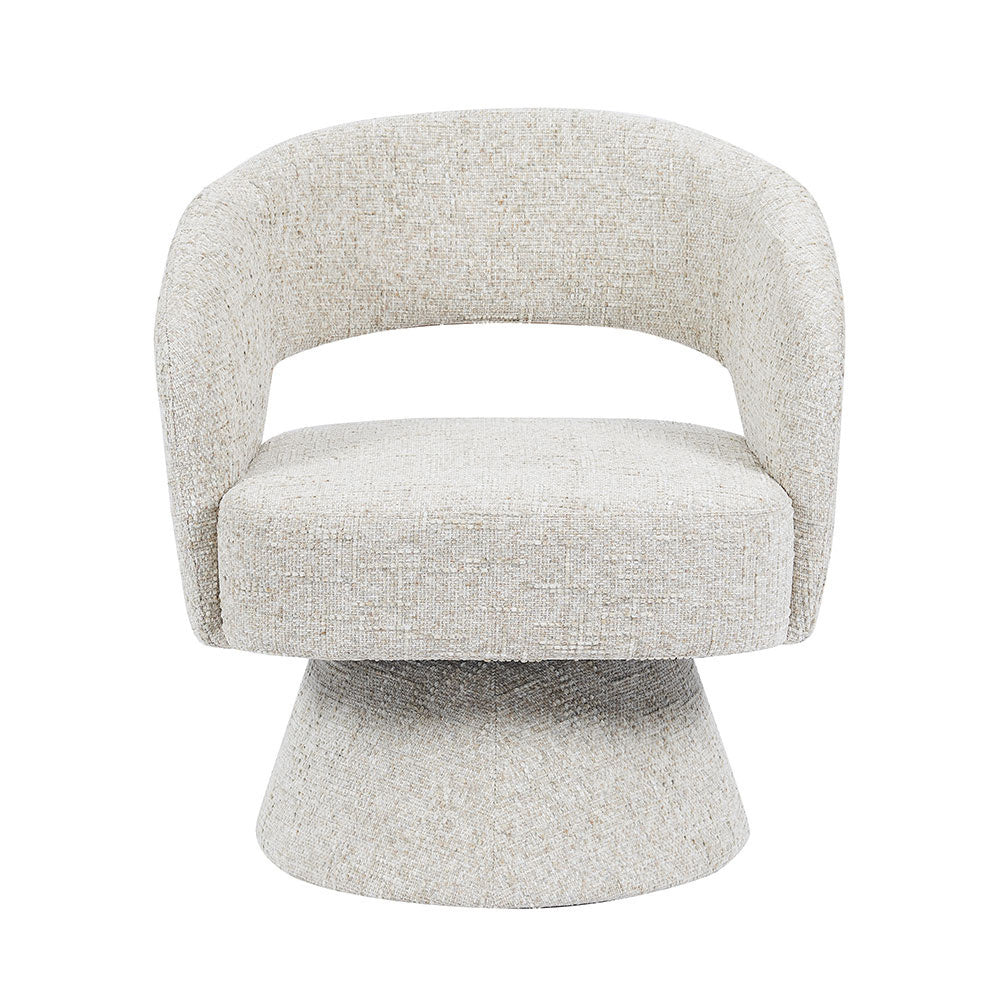 Bronx71 Fauteuil Josh draaibaar chenille taupe