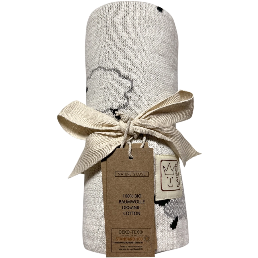 Kaiser Babydecke SHEEP organic cotton natural combo