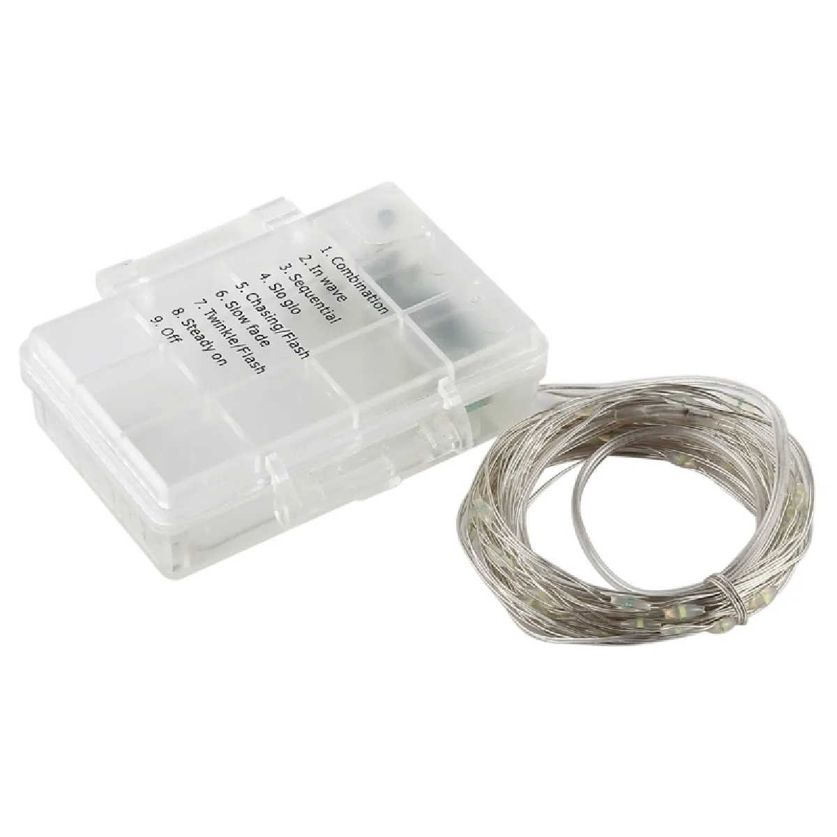 Wewoo Guirlande LED Fil Cuivre 50 LEDs