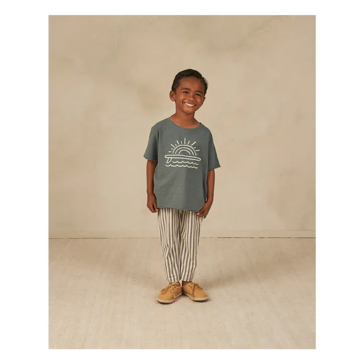 Rylee + Cru T-Shirt Soleil | Bleu indigo
