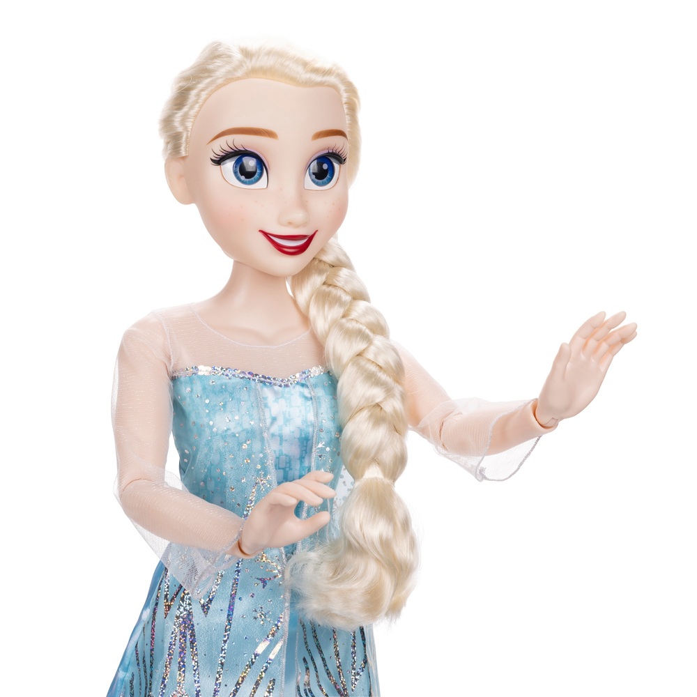 Die Eiskönigin 2 – Spieltreffen mit Eiskräften – 81 cm große, bewegliche Elsa-Puppe