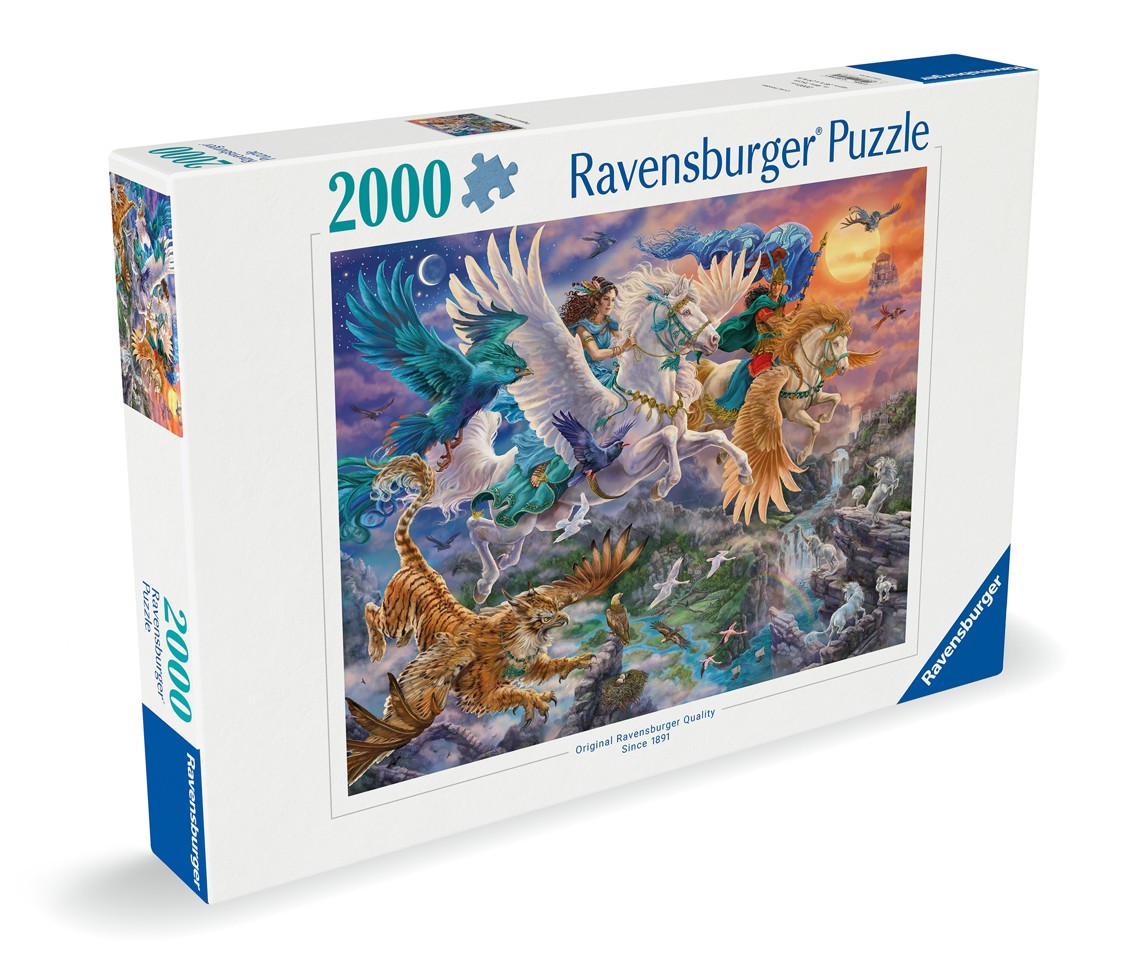 Ravensburger - Puslespil Pegasus And Friends 2000 brikker