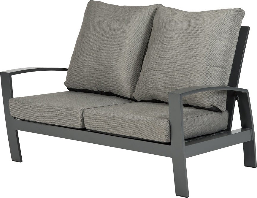 Tierra Outdoor 2-zits loungebank Valencia antraciet