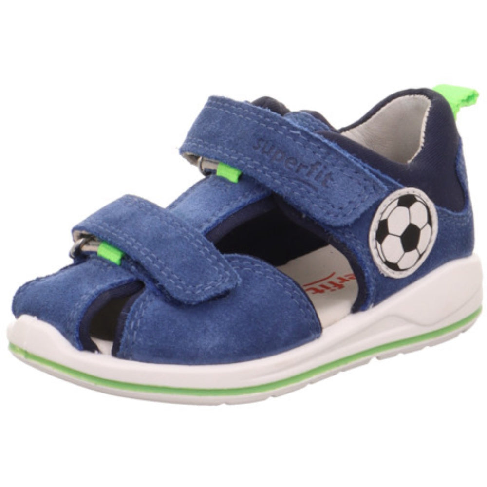 Køb Superfit Blue/Lightgreen Boomerang Sandal