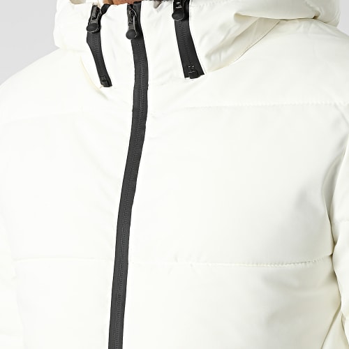 Doudoune Capuche Blanc
