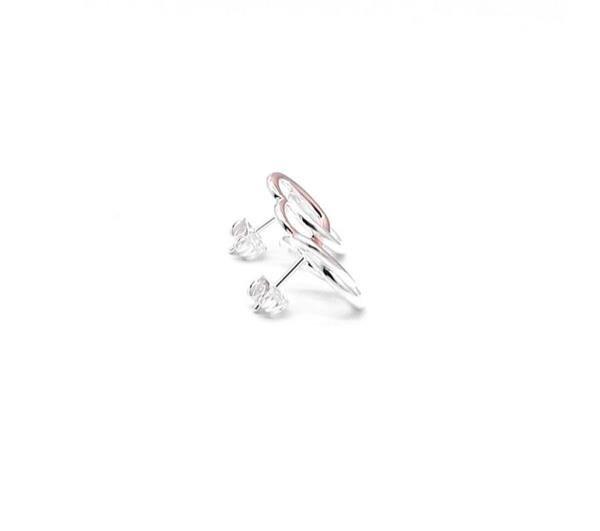 Unique And Co Sterling Rose Gold plate Stud Earrings