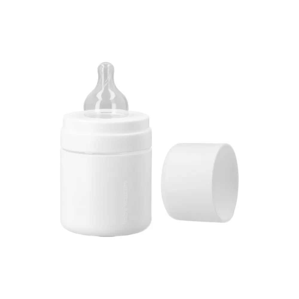 Baby Wallaby Sutteflaske 120 ml - White