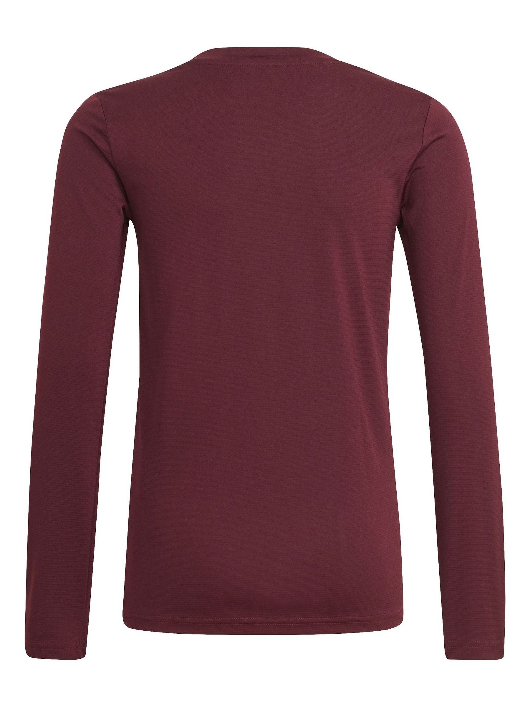 Kastanjebruin-rood - Adidas - Team Base T-shirt