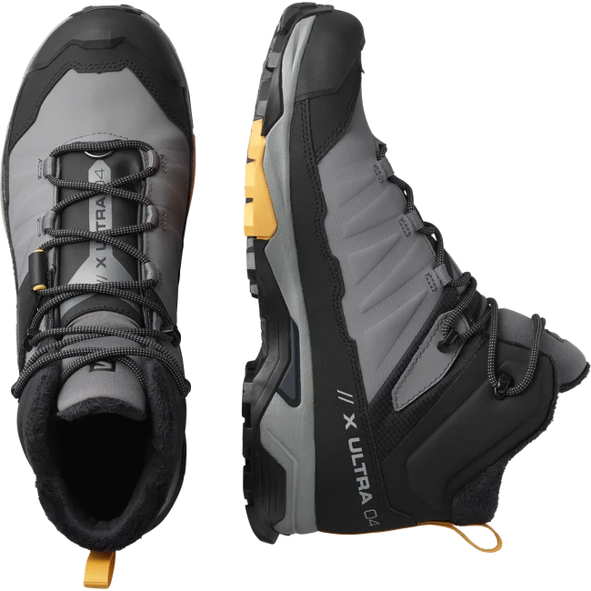 X ULTRA 4 MID WINTER THINSULATE™ CLIMASALOMON™ WATERPROOF  Winterschuhe Herren QuietShade/Black/WarmApricot