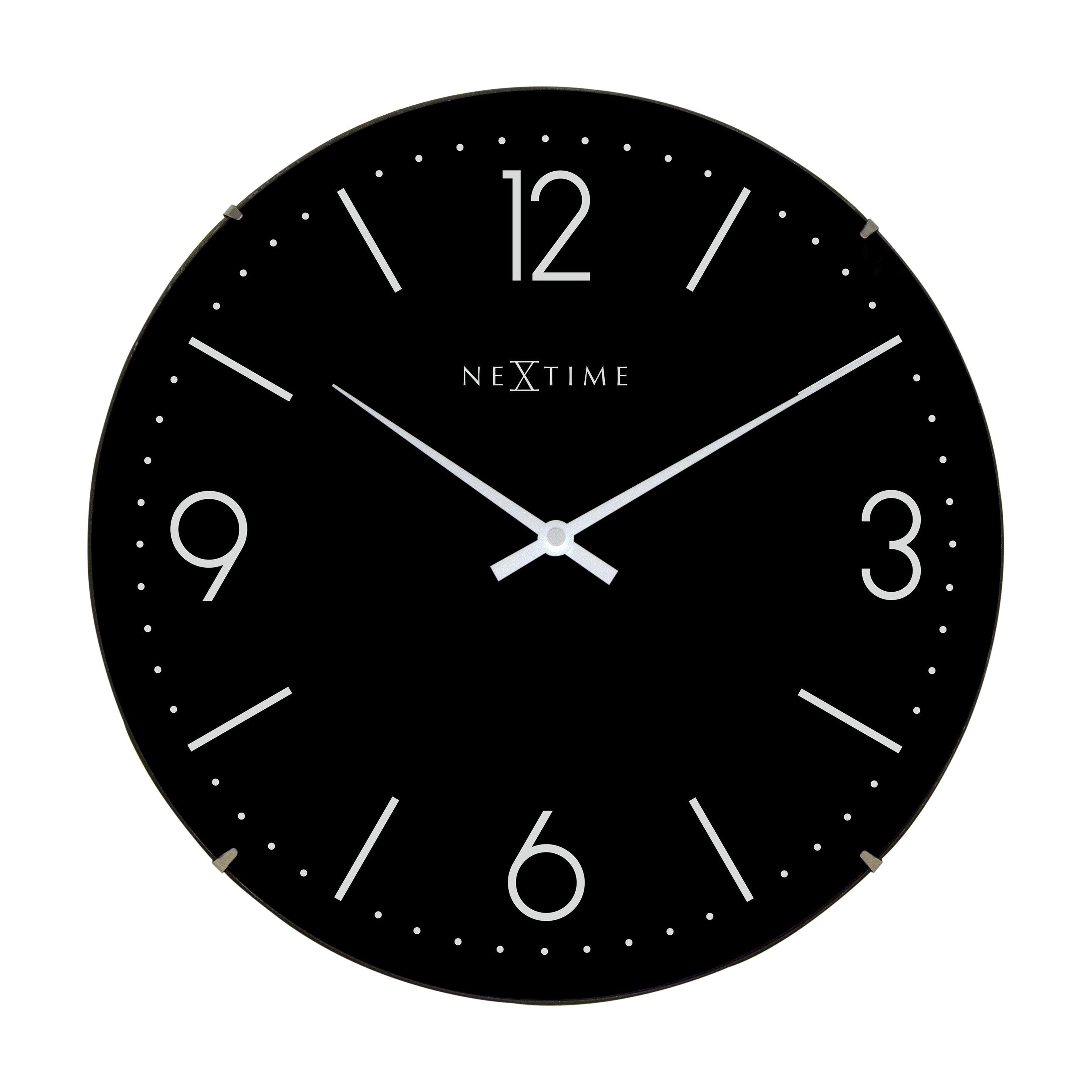 NeXtime Basic Dome Wandklok Ã 35,6 cm