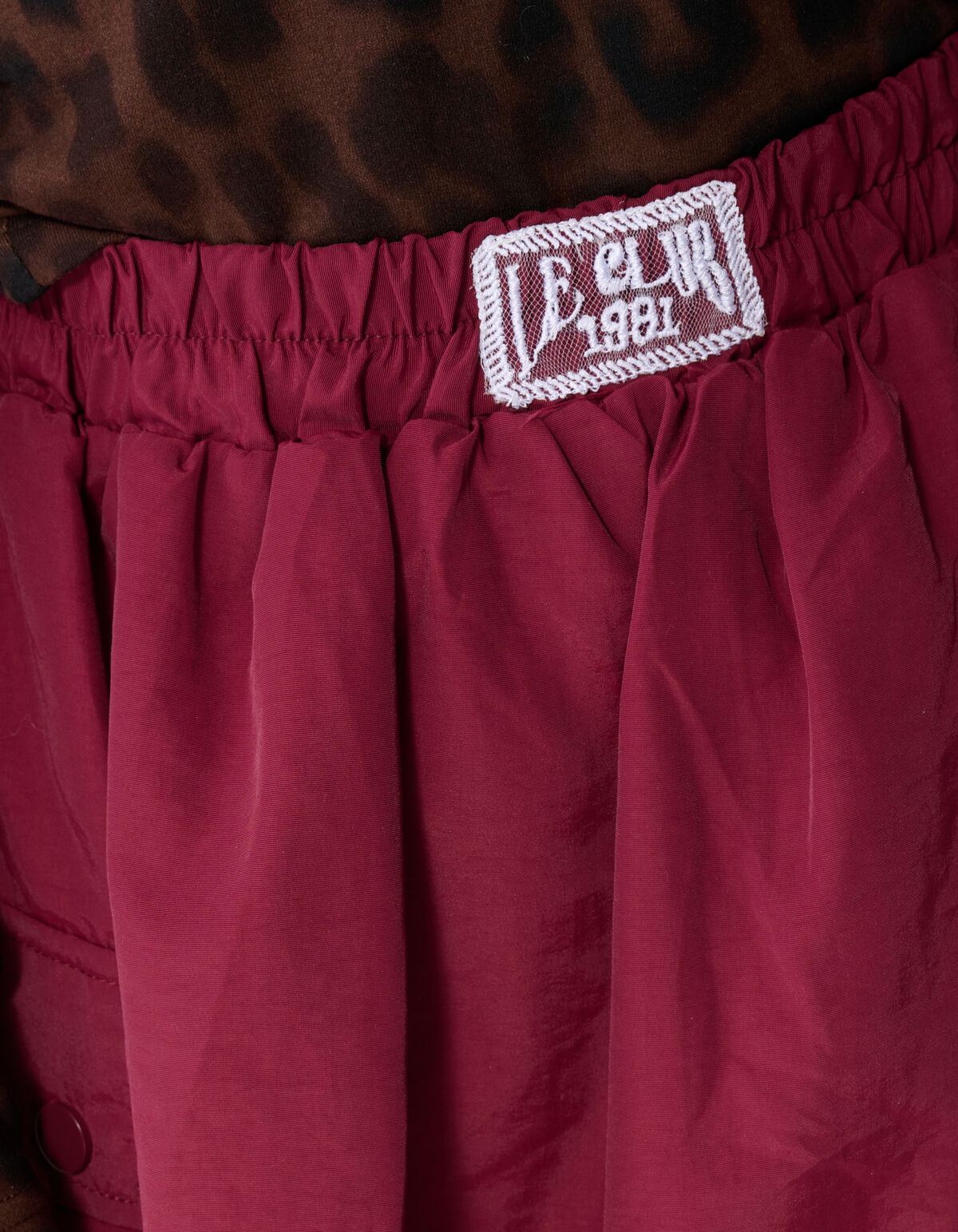 Parachute Balloon Fit Rok Donkerrood