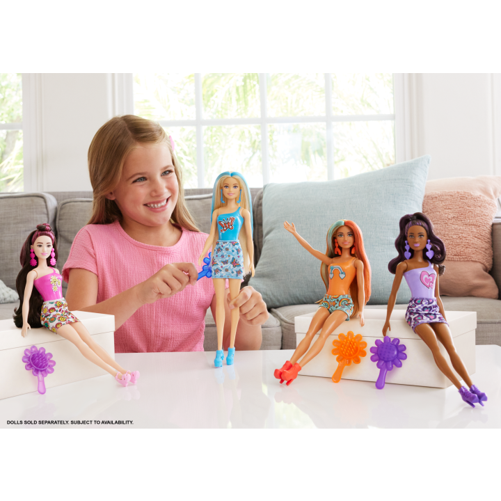 Barbie - Color Reveal Rainbow Groovy Series (HRK06)