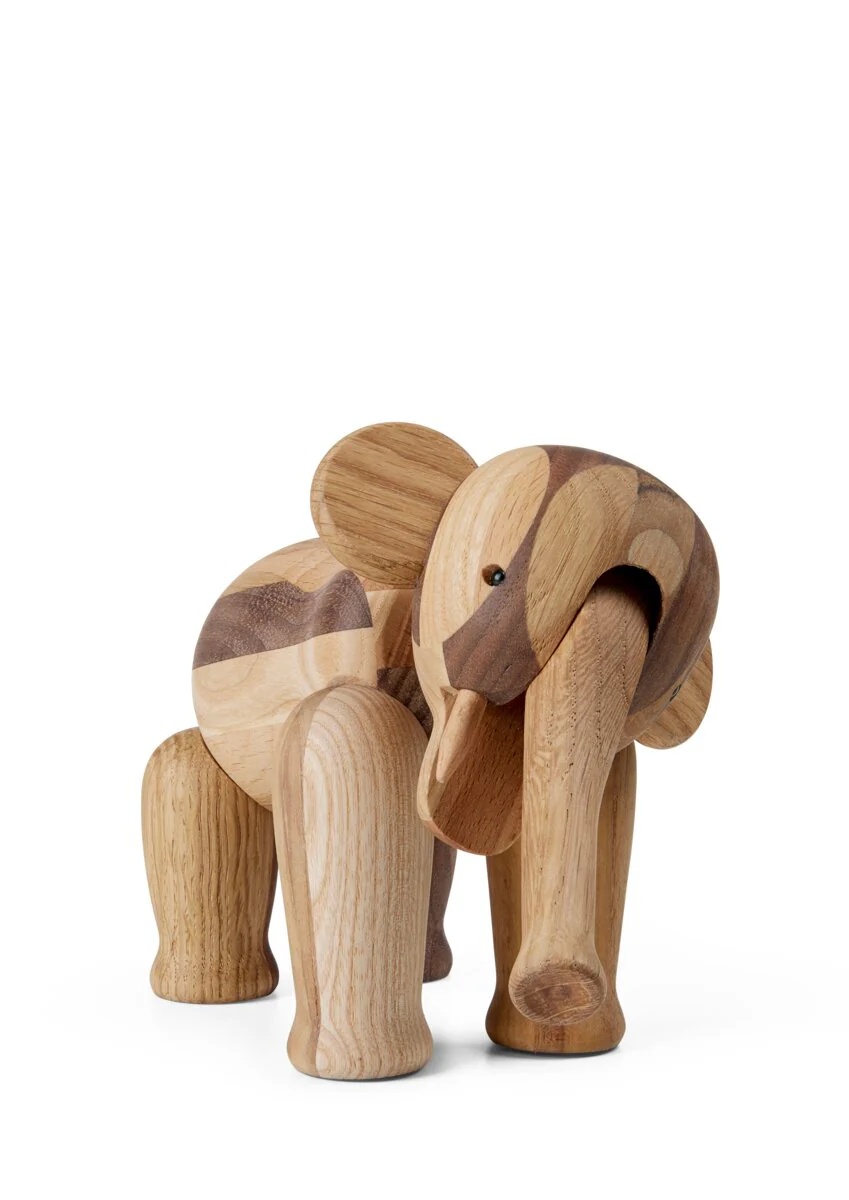 Kay Bojesen  Reworked jubilæum elefant lille - mix træ