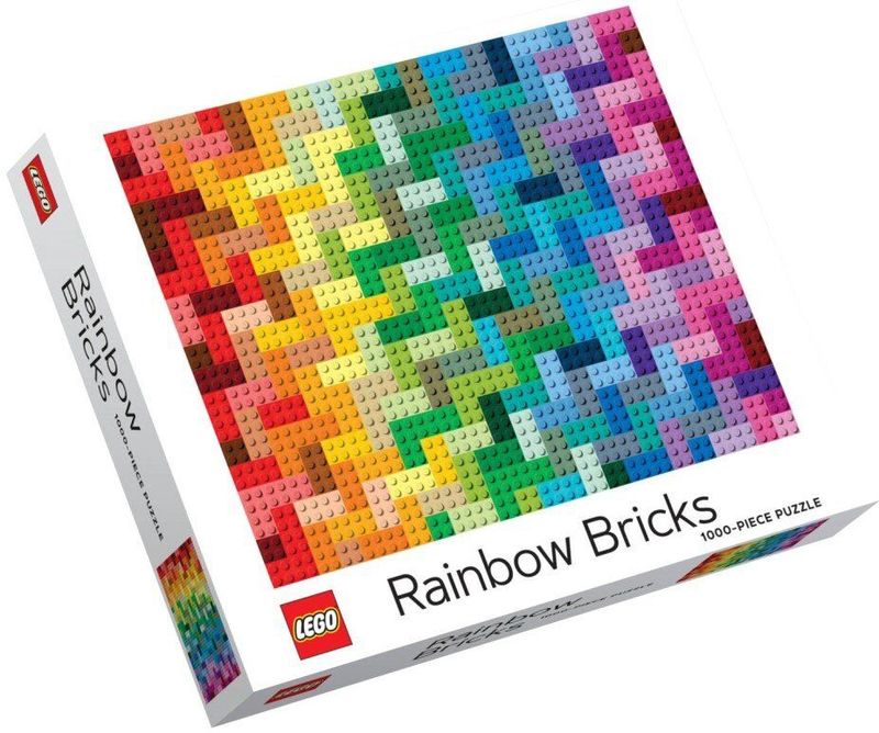 LEGO Regenboogstenenpuzzel 1000 stukjes