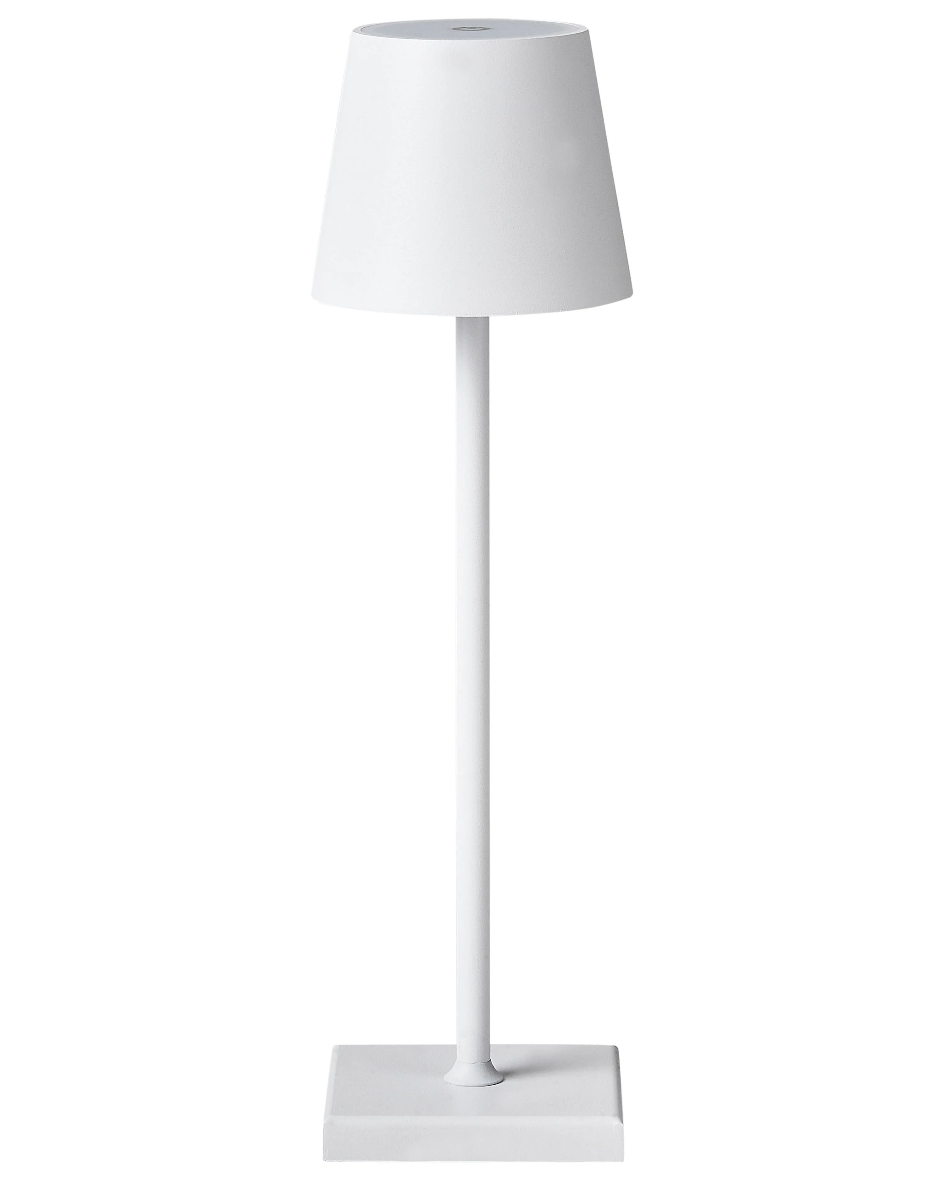 LED draadloze tafellamp BACEIRO met dimmer Metaal Wit