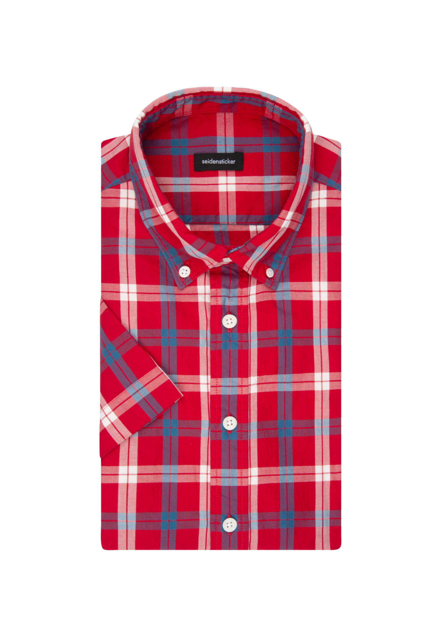 Seidensticker| Herren Casual Hemd Schwarze Rose