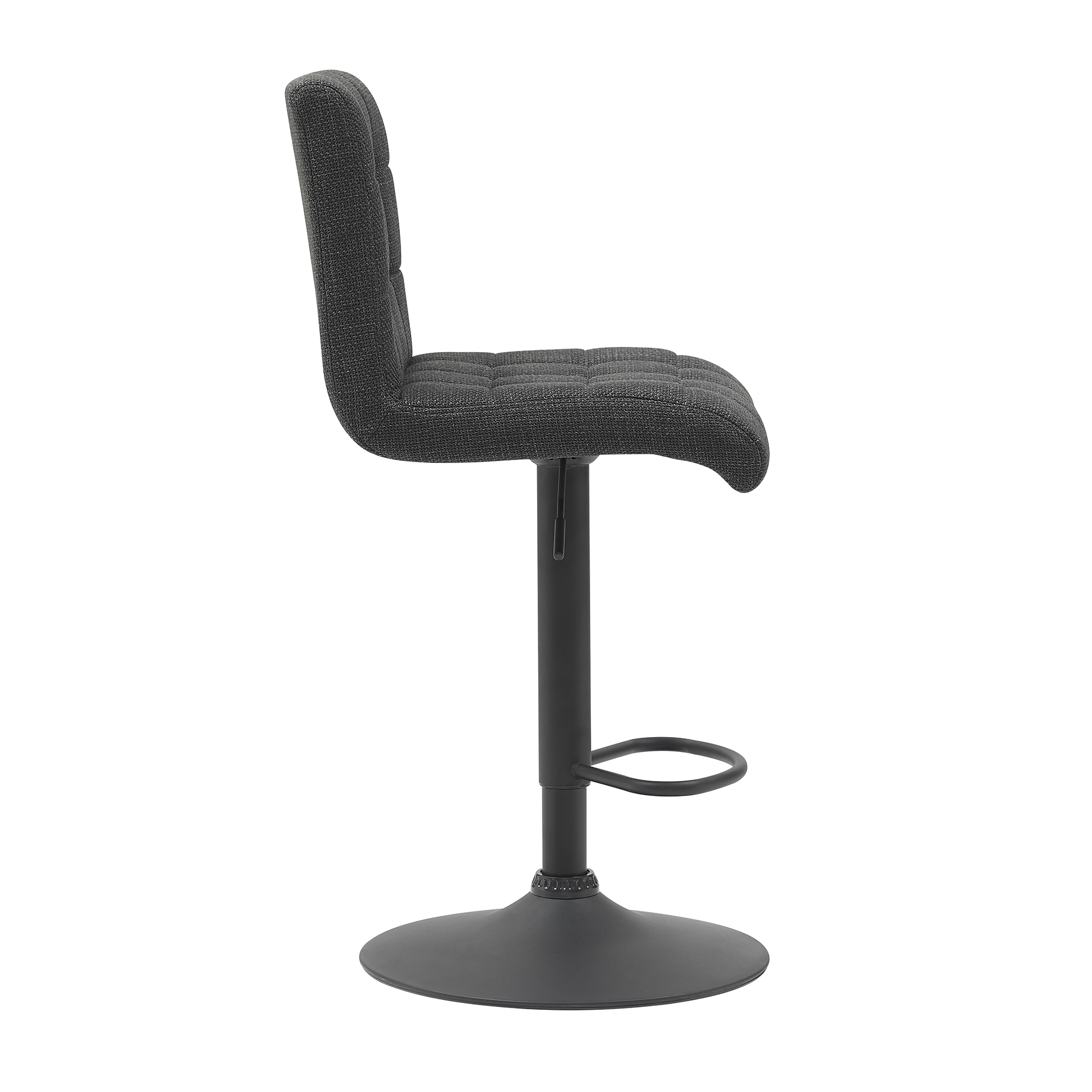 Barhocker - anthrazit - drehbar - höhenverstellbar