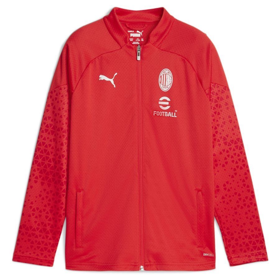 Milan AC Veste d'Entraînement - Rouge/Gris Enfant