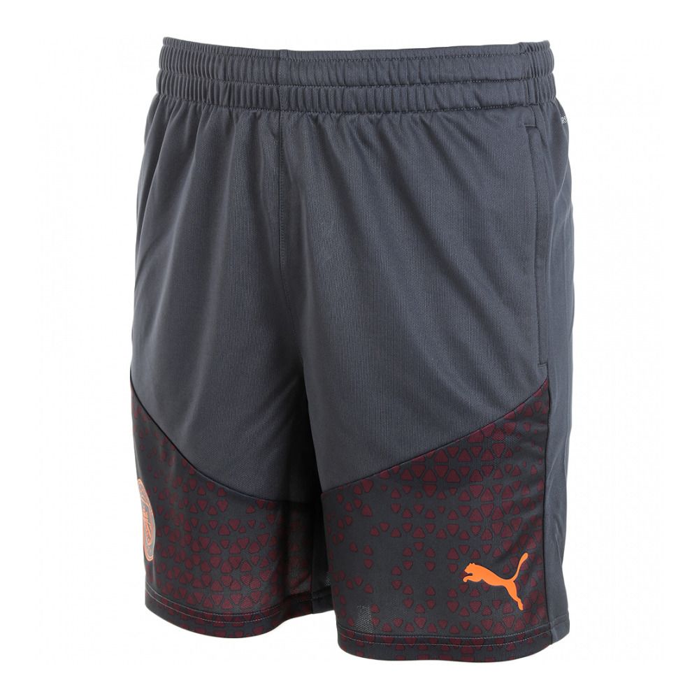 Puma MCFC TRG - Short Homme strong gray/aubergine